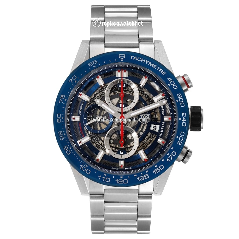 TAG Heuer Carrera Calibre HEUER 01 Mens watch Unisex Automatic Steel CAR201T.BA0766 2