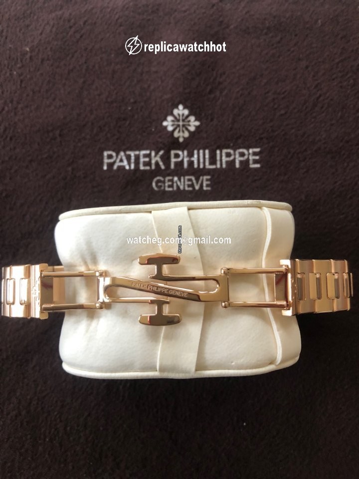 Patek Philippe Nautilus Womens watch Quartz Rose gold 7011 1R-010 2