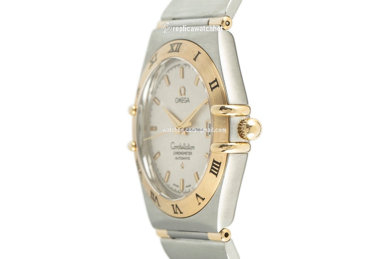 Omega Constellation Mens watch Unisex Automatic Gold Steel 1302.30.00 2