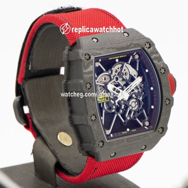 Richard Mille RM 035 Mens watch Unisex Manual winding Carbon RM035-01 2