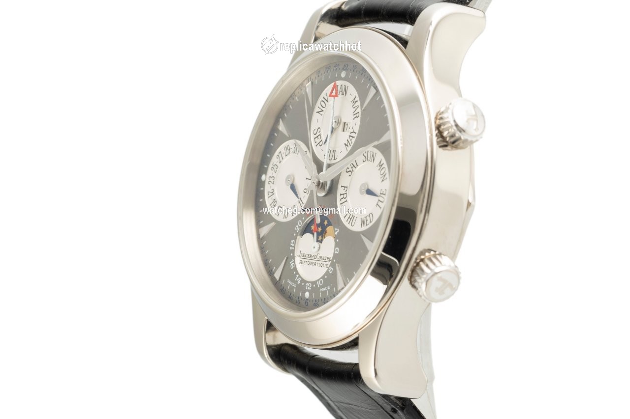 Jaeger-LeCoultre Master Memovox Mens watch Unisex Automatic White gold 146.3.95 2