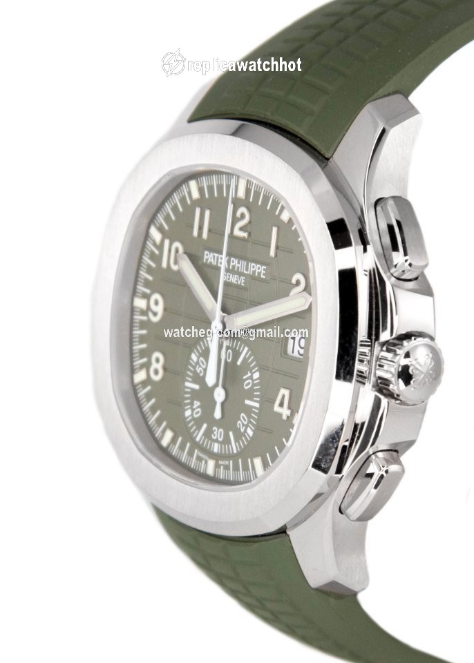 Patek Philippe Aquanaut Mens watch Unisex Automatic White gold 5968G-010 2