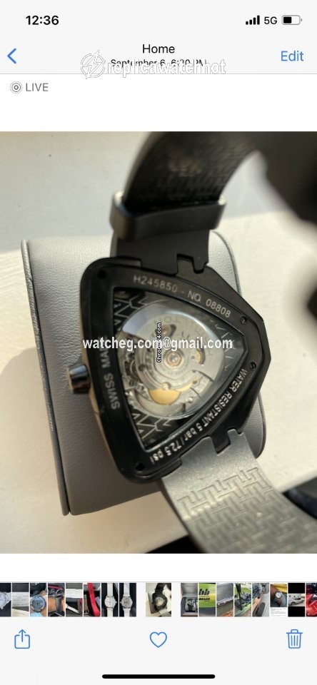 Hamilton Ventura Mens watch Unisex Automatic Steel H24585331 2