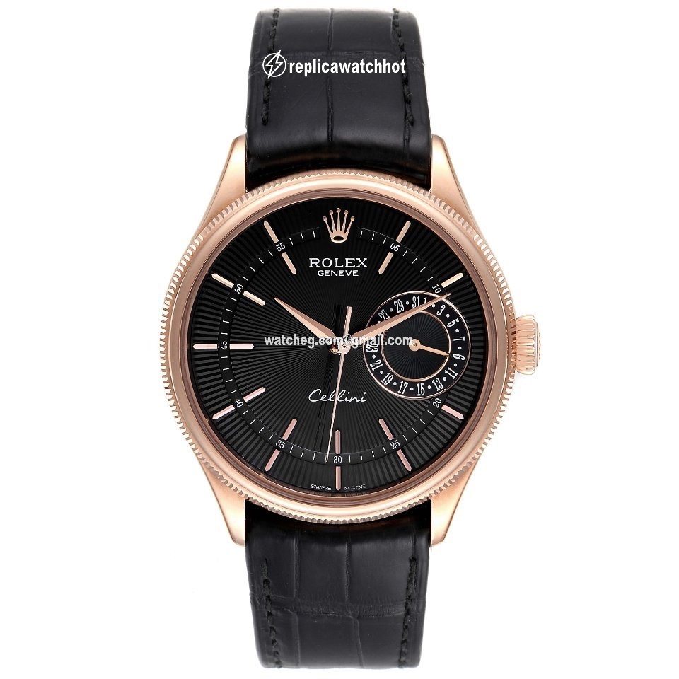 Rolex Cellini Date Mens watch Unisex Rose gold Automatic 50515 2