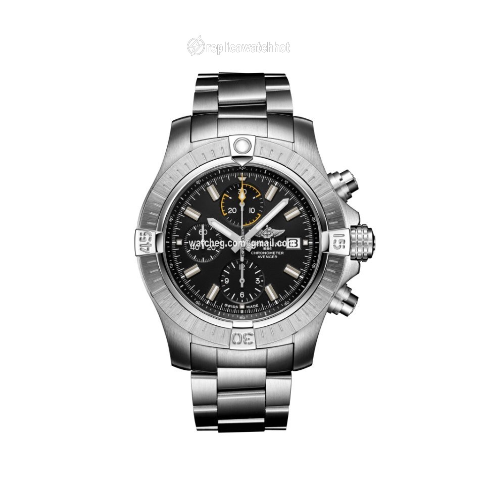 Breitling Avenger Mens watch Unisex Automatic Steel A13317101B1A1 2