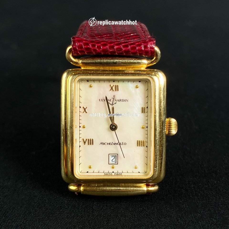 Ulysse Nardin Michelangelo Mens watch Unisex Automatic Yellow gold 181-42 2