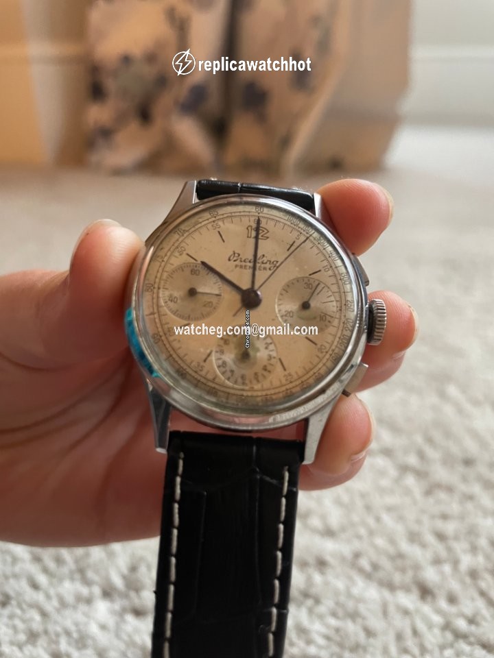 Breitling Mens watch Unisex Manual winding Steel 787 2