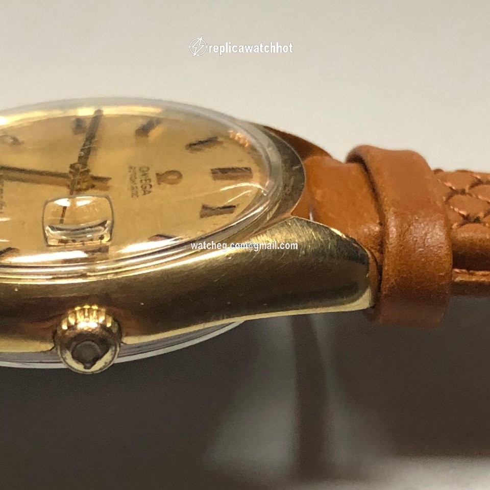 Omega Seamaster Mens watch Unisex Automatic Gold Steel 166.067 2