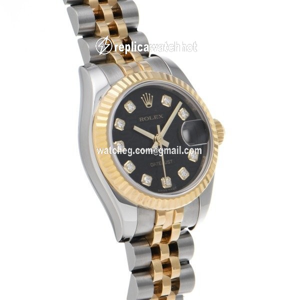 Rolex Lady-Datejust Womens watch Steel Automatic 179173G 2