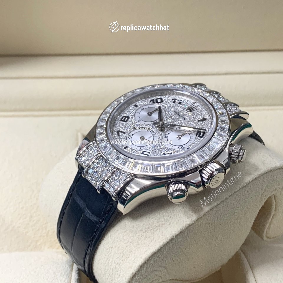 Rolex Daytona White gold Automatic 116599TBR 2
