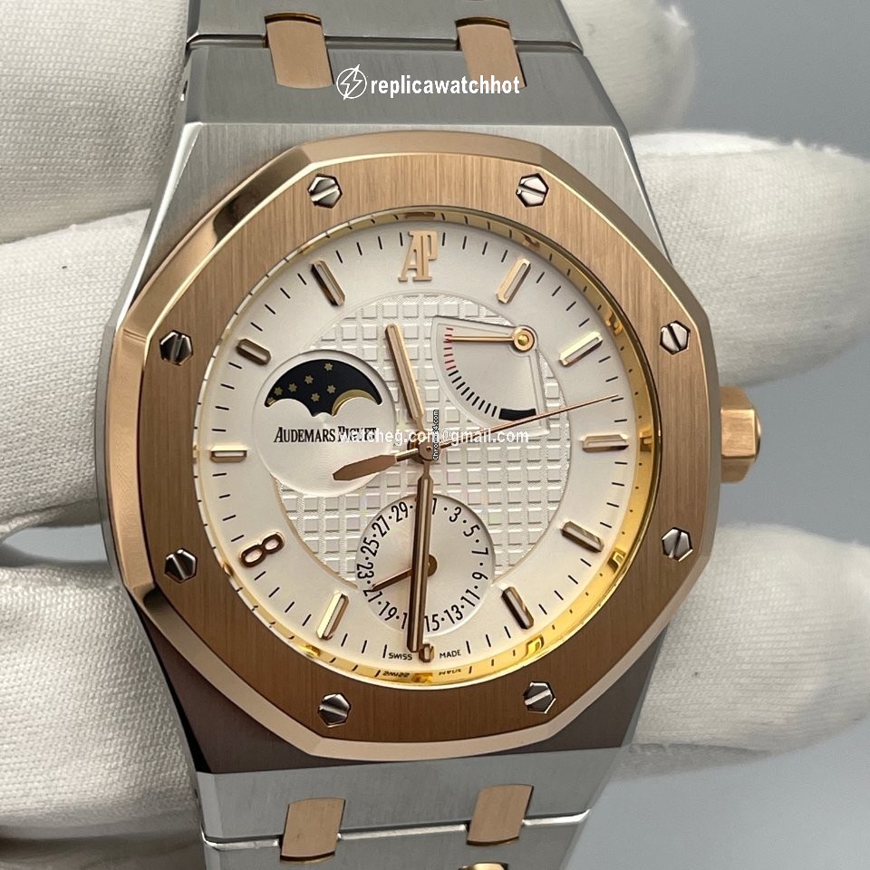 Audemars Piguet Royal Oak Mens watch Unisex Automatic Gold Steel 26168SR.OO.1220SR.02 2