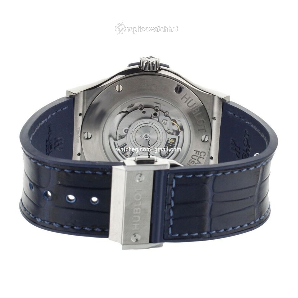 Hublot Classic Fusion Blue Mens watch Unisex Automatic Titanium 511.NX.7170.LR 2