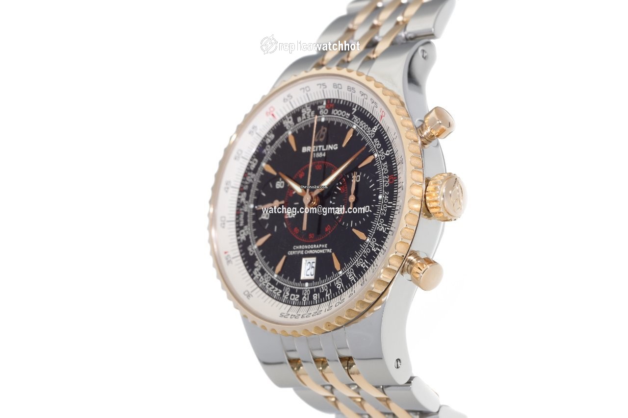 Breitling Montbrillant Legende Mens watch Unisex Automatic Gold Steel C23340 2