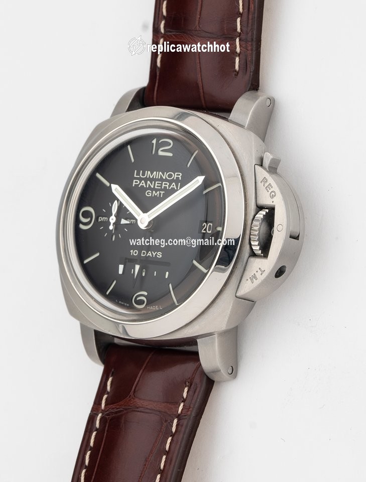 Panerai Luminor 1950 10 Days GMT Mens watch Unisex Automatic Steel PAM 00270 2