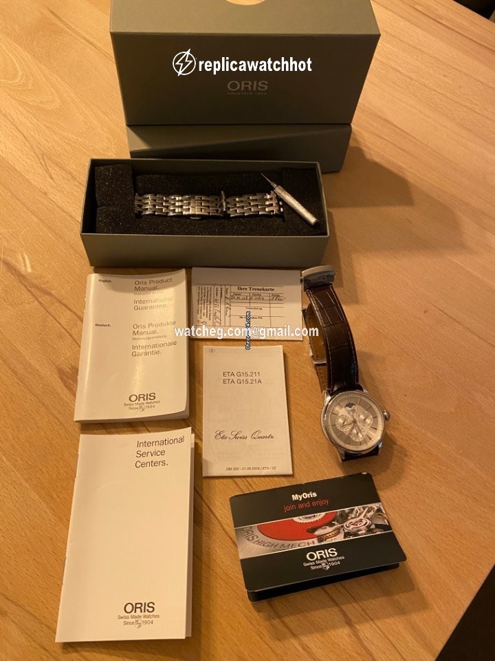 Oris Artelier Complication Mens watch Unisex Automatic Steel 01 582 7689 4051-07 5 21 70FC 2