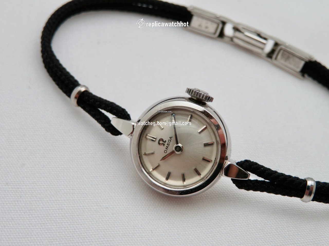 Omega Womens watch Manual winding White gold A-5731 2