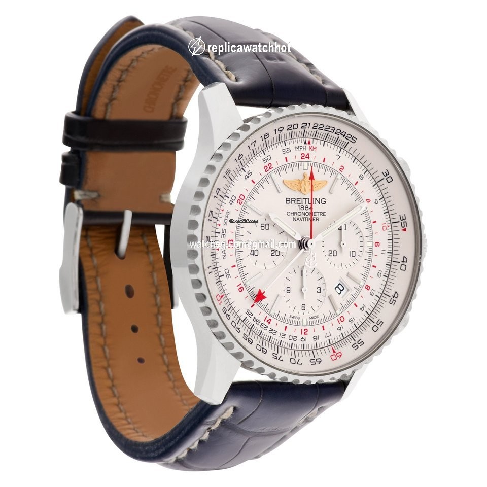 Breitling Navitimer GMT Mens watch Unisex Automatic Steel AB044121 G783 2