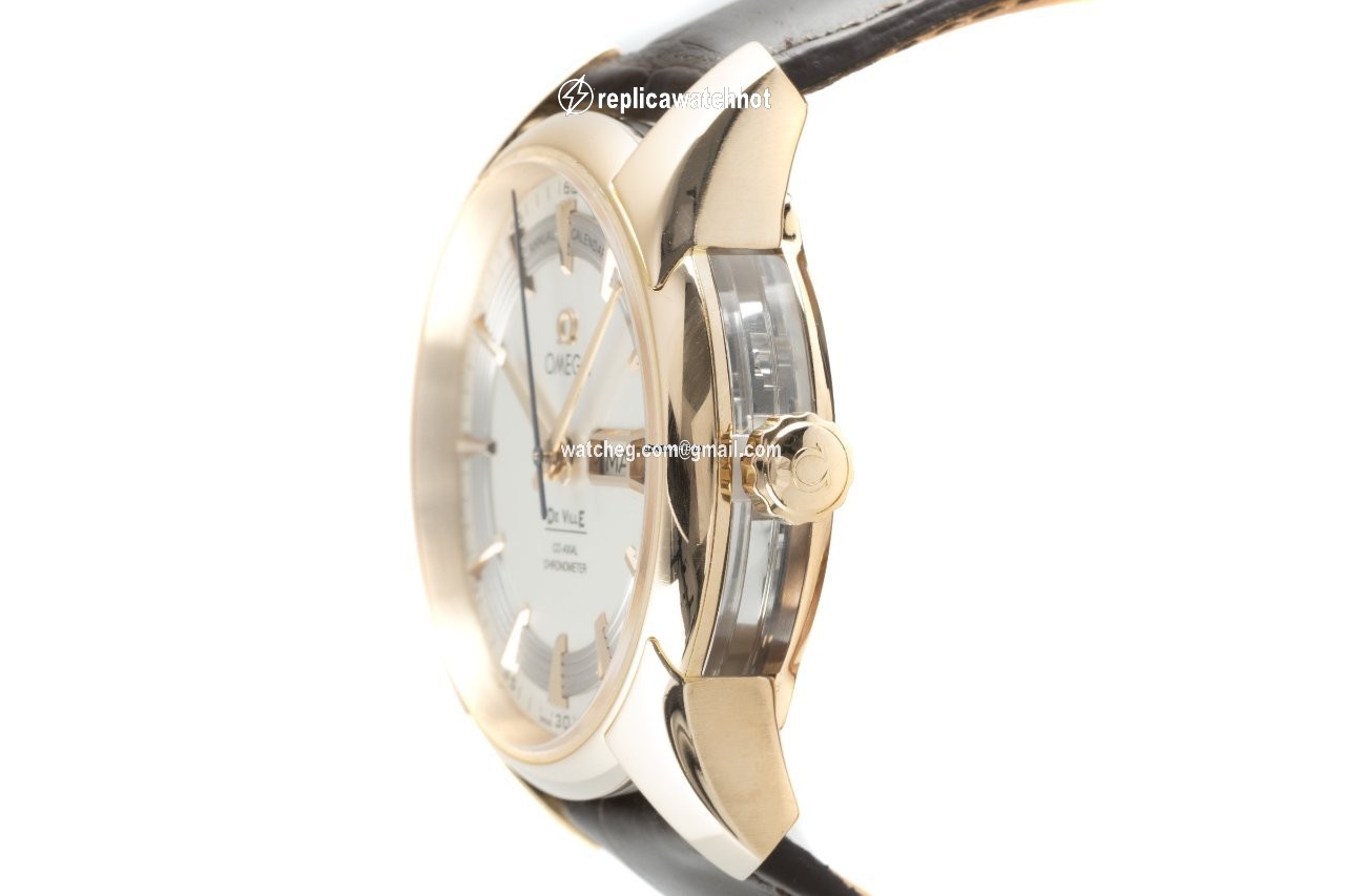Omega De Ville Hour Vision Mens watch Unisex Automatic Red gold 431.63.41.22.02.001 2