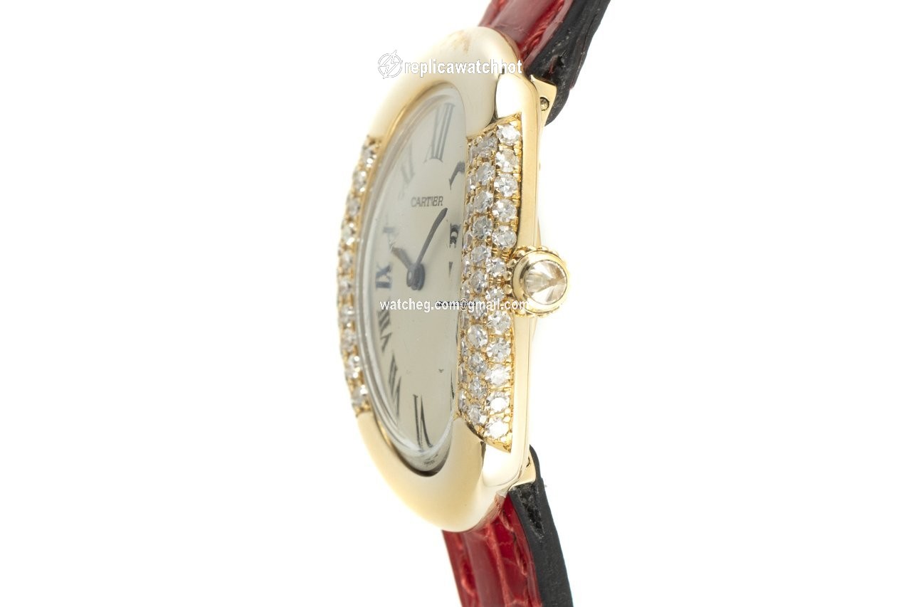 Cartier Baignoire Womens watch Quartz Yellow gold 8057912 2