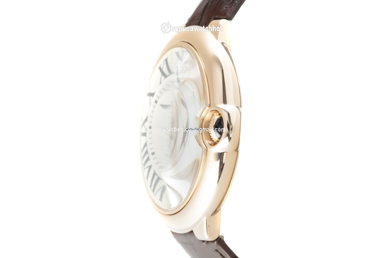 Cartier Ballon Bleu Mens watch Unisex Automatic Red gold 3941 2