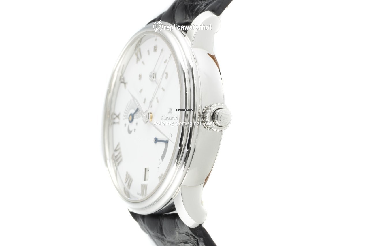 Blancpain Villeret Mens watch Unisex Automatic Steel 6660-1127-55B 2