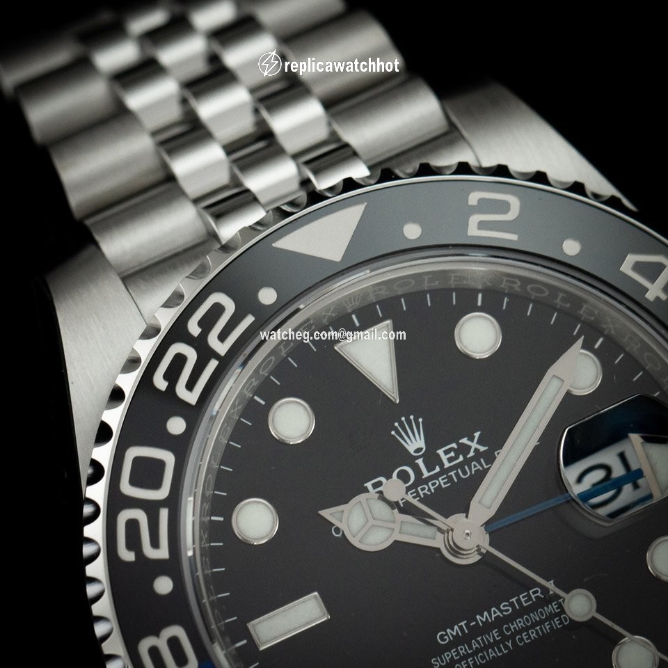 Rolex GMT-Master II Mens watch Unisex Steel Automatic 126710BLNR 2