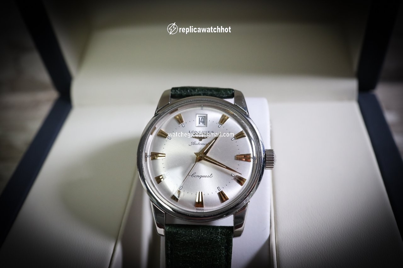 Longines Conquest Heritage Mens watch Unisex Automatic Steel L1.611.4.52.2 2