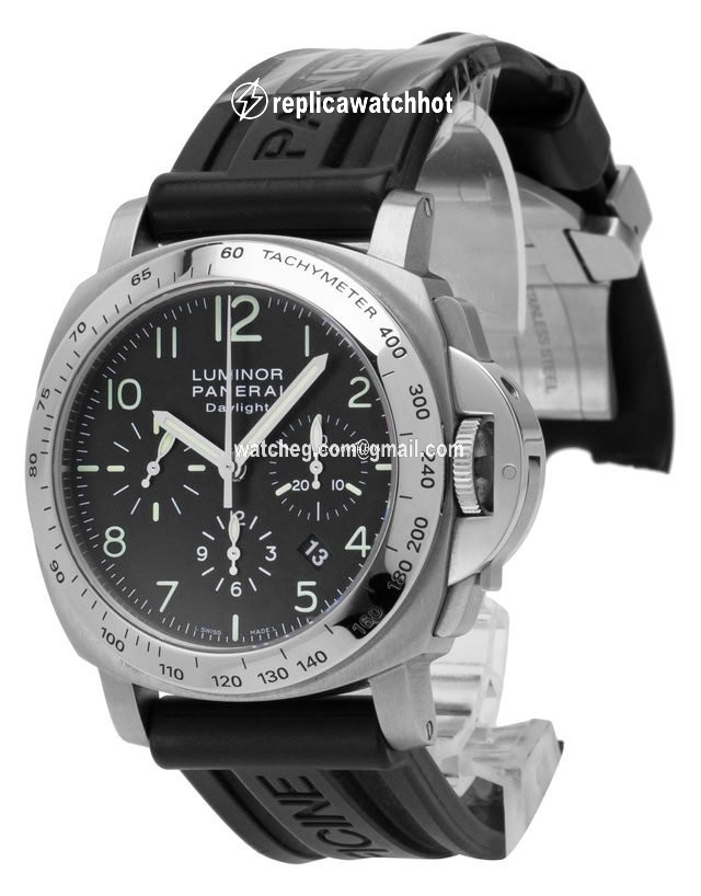 Panerai Luminor Chrono Mens watch Unisex Automatic Steel PAM00196 2