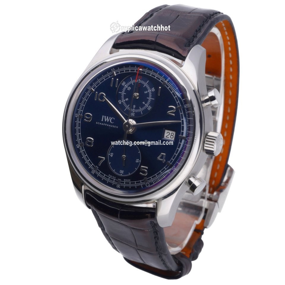 IWC Portuguese Chronograph Mens watch Unisex Automatic Steel IW390406 2