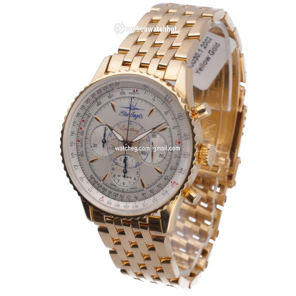 Breitling Montbrillant Mens watch Unisex Automatic Rose gold H30030.1 2