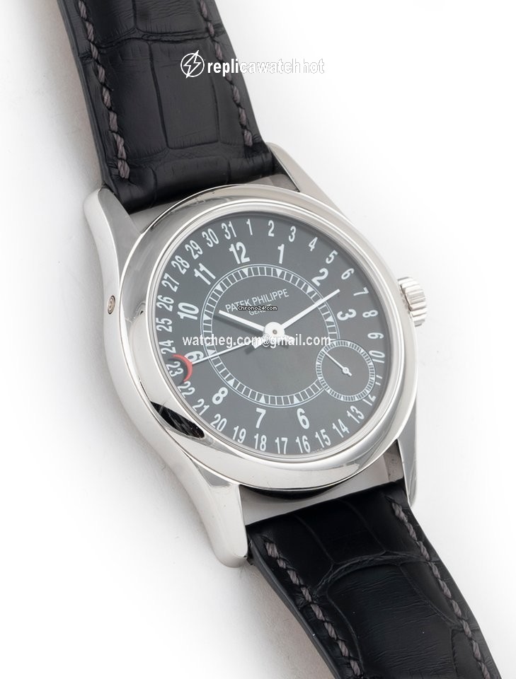 Patek Philippe Calatrava Mens watch Unisex Automatic White gold 6000G-001 2