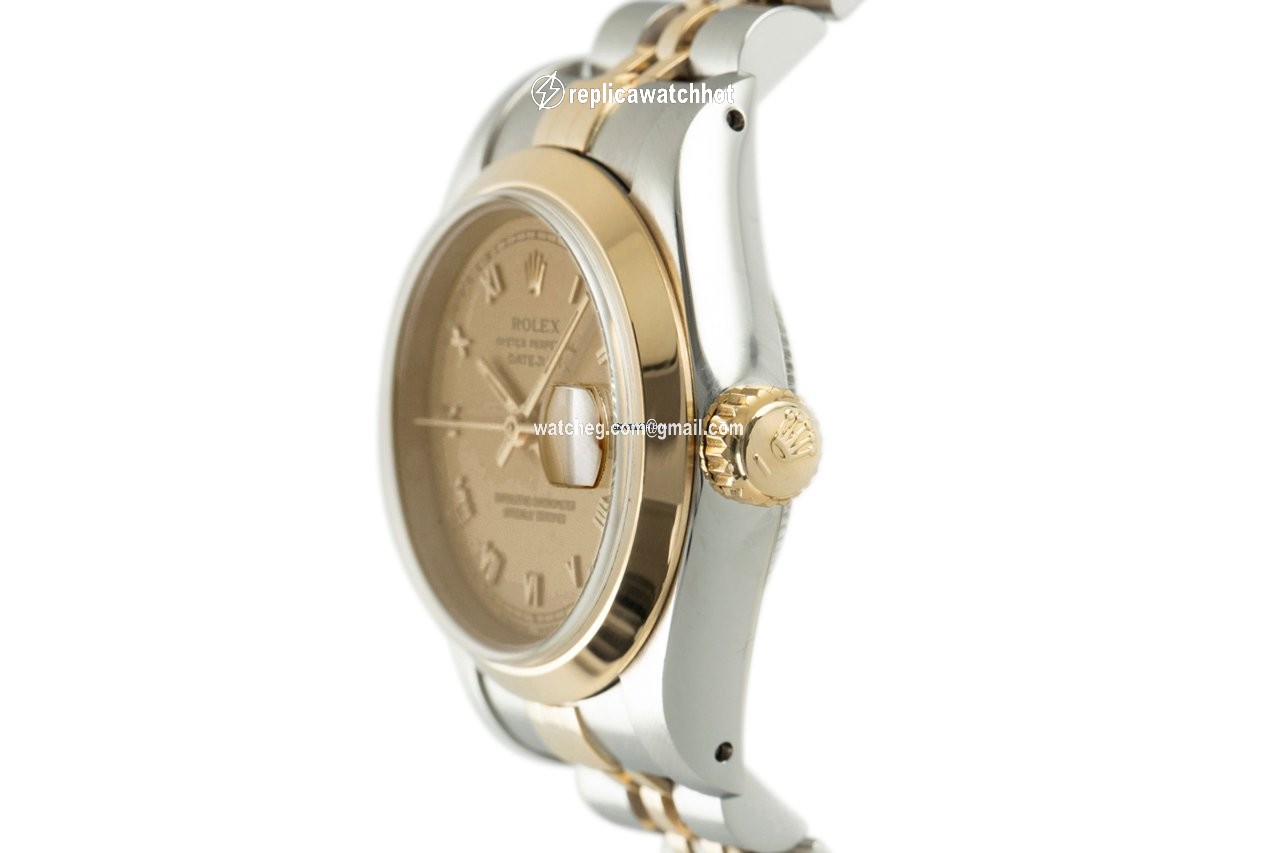 Rolex Lady-Datejust Womens watch Gold Steel Automatic 69163 2