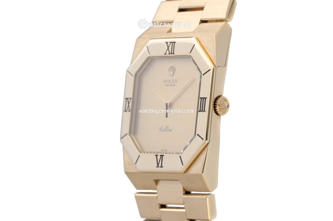 Rolex Cellini Mens watch Unisex Yellow gold Manual winding 1350 2