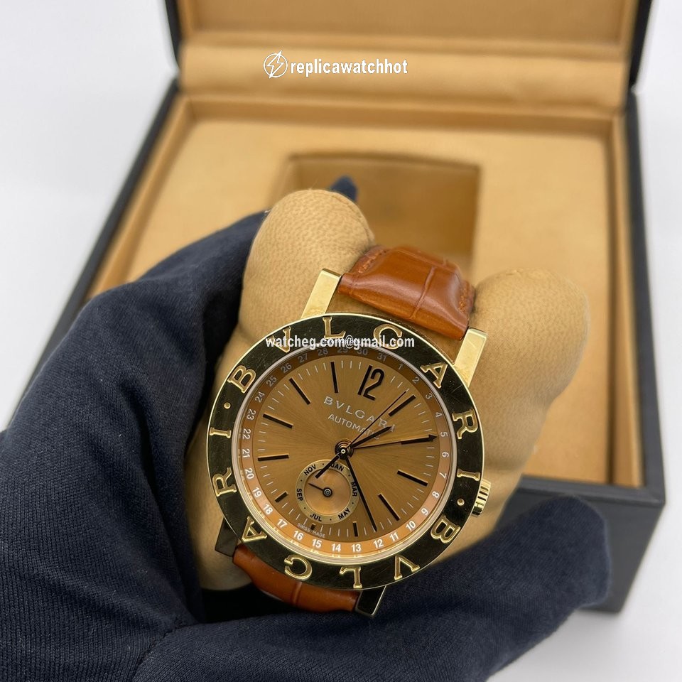 Bulgari Bulgari Mens watch Unisex Automatic Yellow gold BB 38 GL AC 2