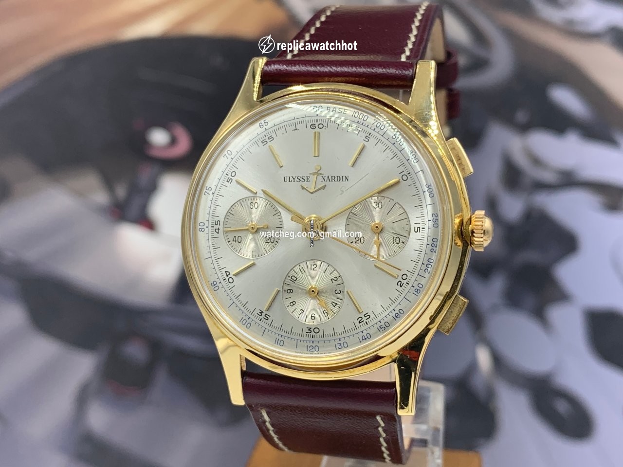 Ulysse Nardin Mens watch Unisex Manual winding Yellow gold 7534 4 2