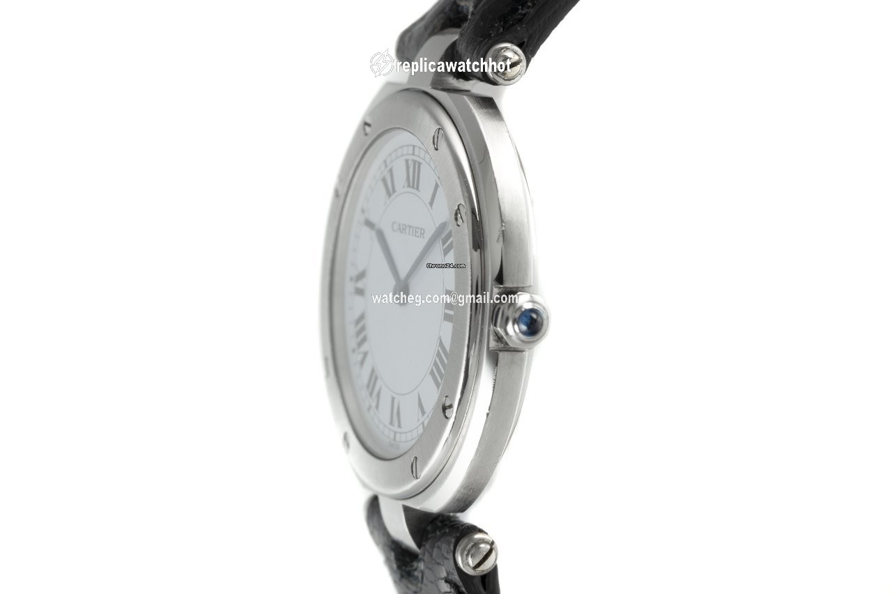 Cartier Santos Womens watch Quartz Steel 8192 2