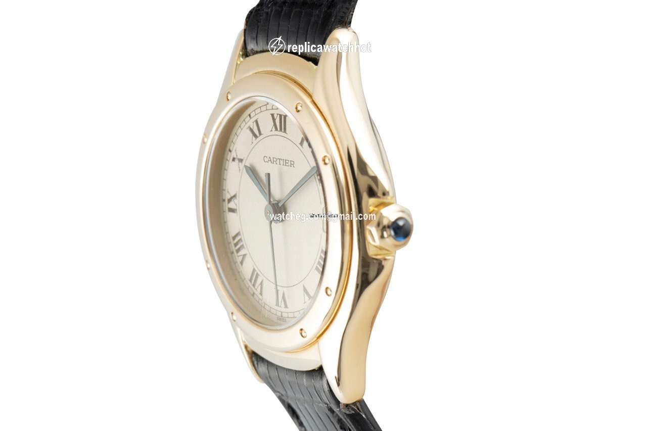 Cartier Cougar Womens watch Quartz Yellow gold 887921 2