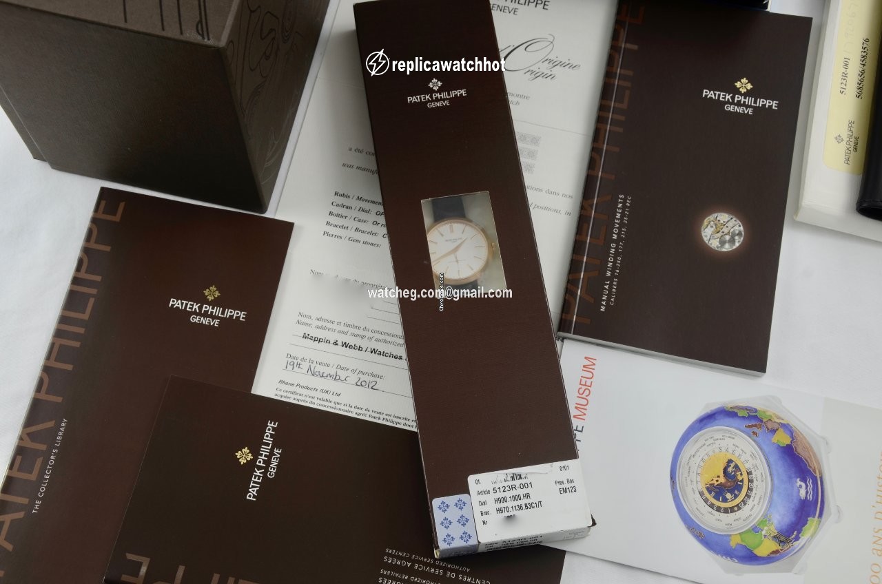 Patek Philippe Calatrava Mens watch Unisex Manual winding Rose gold 5123R-001 2