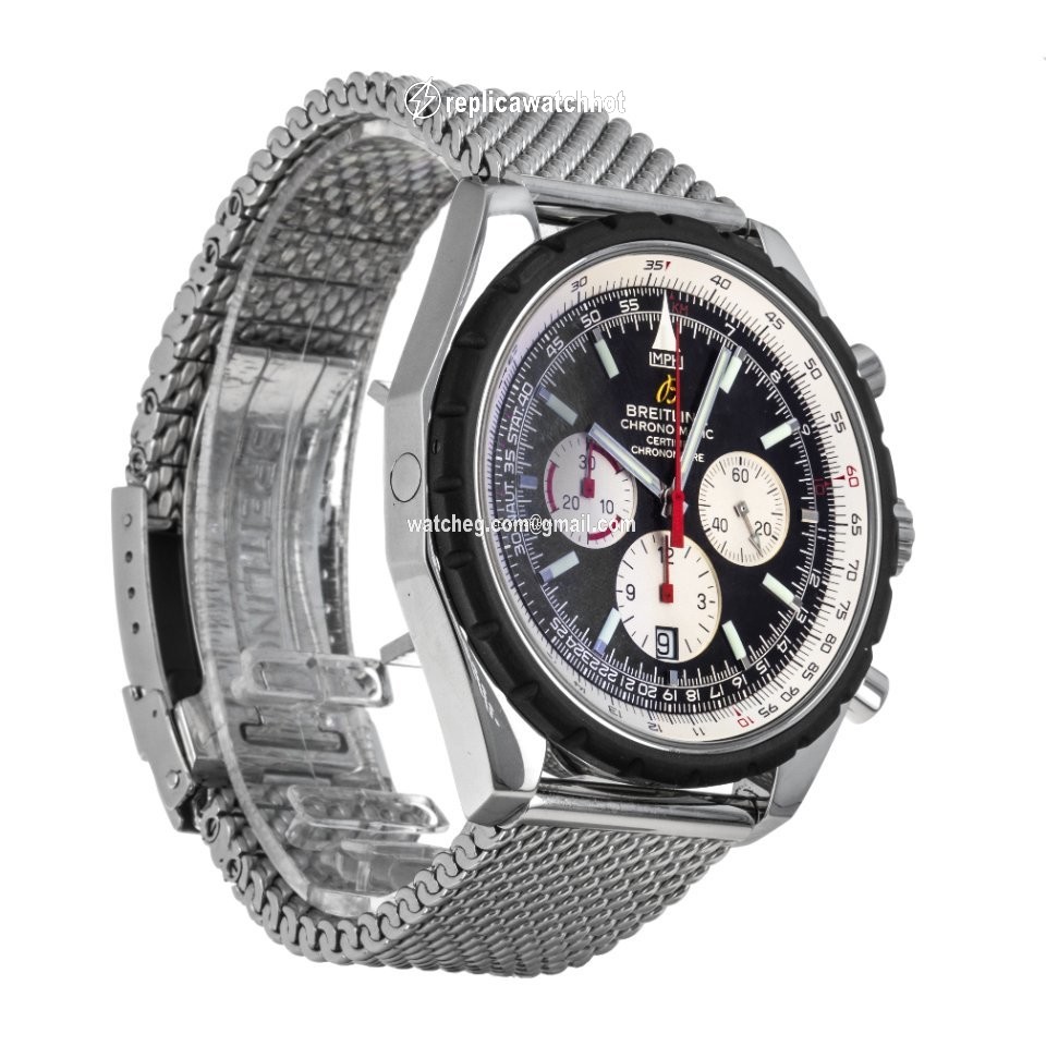 Breitling Chrono-Matic 49 Mens watch Unisex Automatic Steel A14360 2