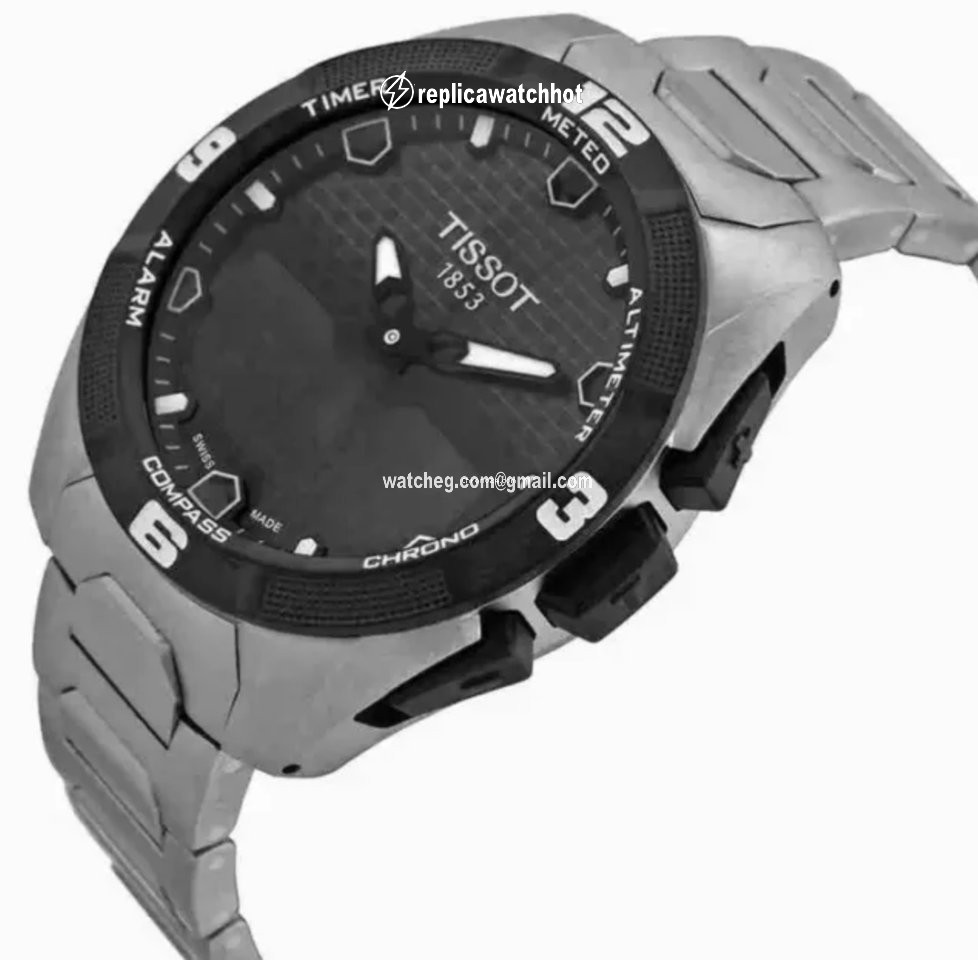 Tissot T-Touch Expert Solar Mens watch Unisex Quartz Titanium T091.420.44.051.00 2