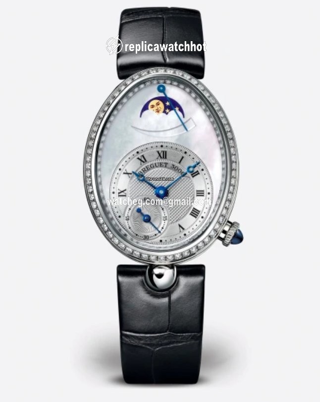 Breguet Reine de Naples Womens watch Automatic White gold 8908BB 52 864.D00D 2
