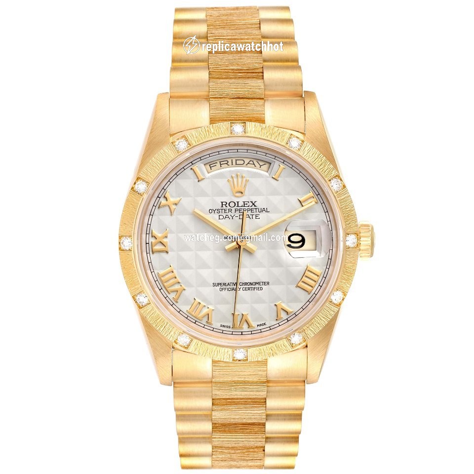Rolex Day-Date 36 Mens watch Unisex Yellow gold Automatic 18308 2