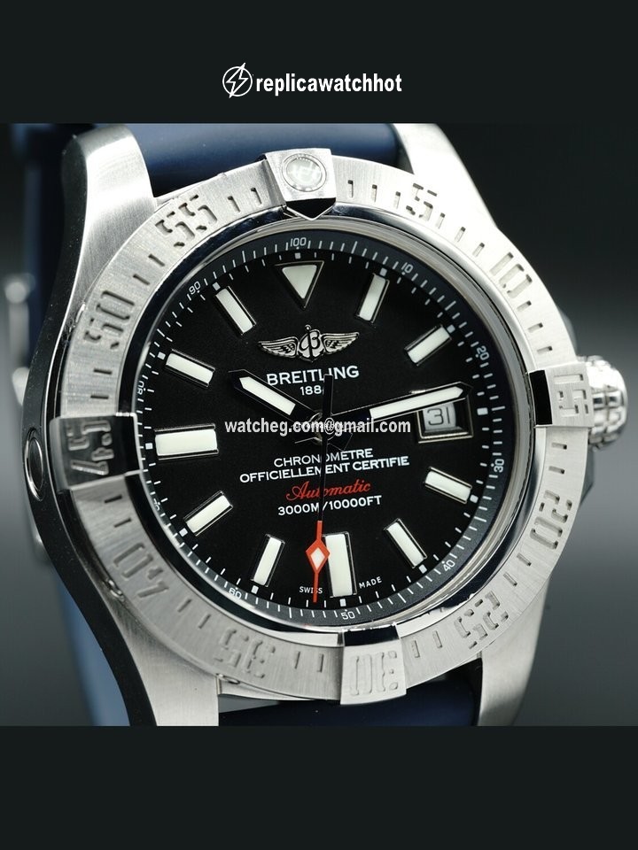 Breitling Avenger II Seawolf Mens watch Unisex Automatic Steel A1733110 BC30 2