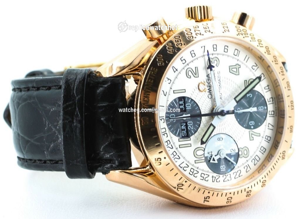 Omega Speedmaster Day Date Mens watch Unisex Automatic Rose gold 3623.33.01 2