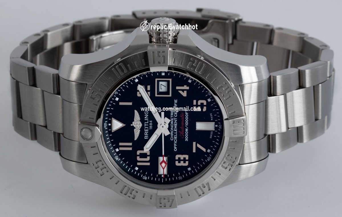 Breitling Avenger II Seawolf Mens watch Unisex Automatic Steel A17331101B2A1 2