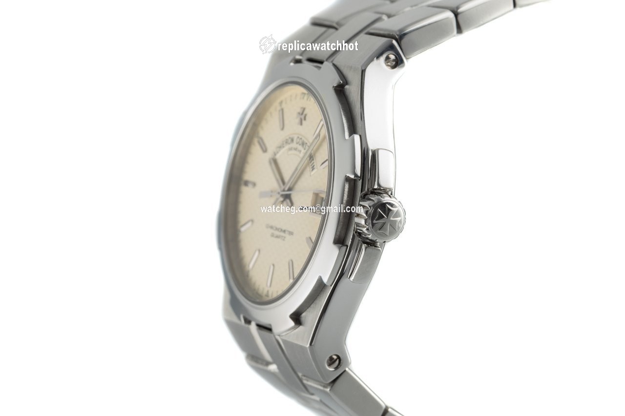 Vacheron Constantin Overseas Mens watch Unisex Quartz Steel 42040-72040 1 2