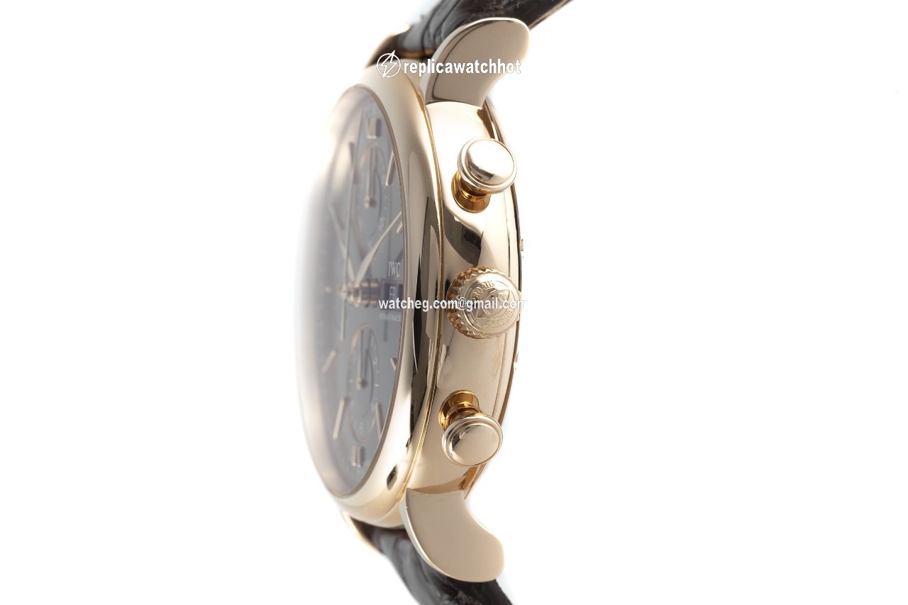IWC Portofino Chronograph Mens watch Unisex Automatic Red gold IW391021 2