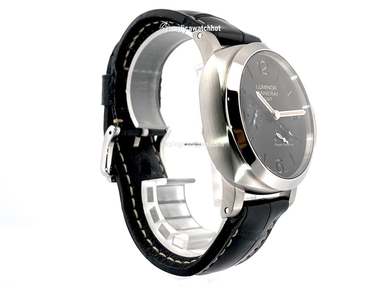 Panerai Luminor 1950 3 Days GMT Power Reserve Automatic Mens watch Unisex Automatic Steel PAM01321  PAM1321 2