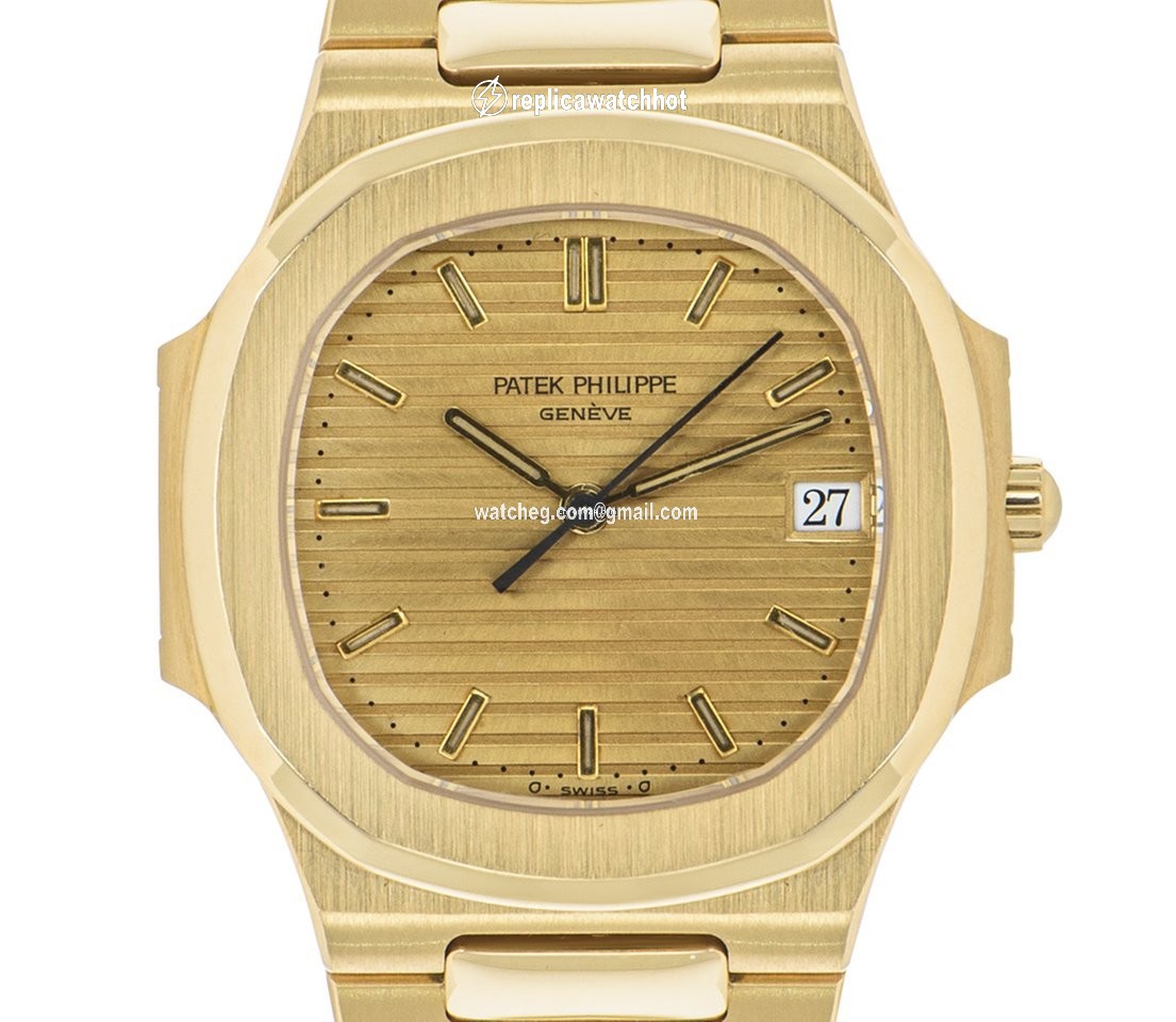 Patek Philippe Nautilus Mens watch Unisex Quartz Yellow gold 3900 001 2