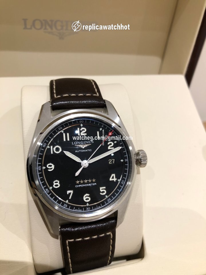 Longines Spirit Mens watch Unisex Automatic Steel L38104530 2